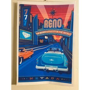 Vintage travel poster